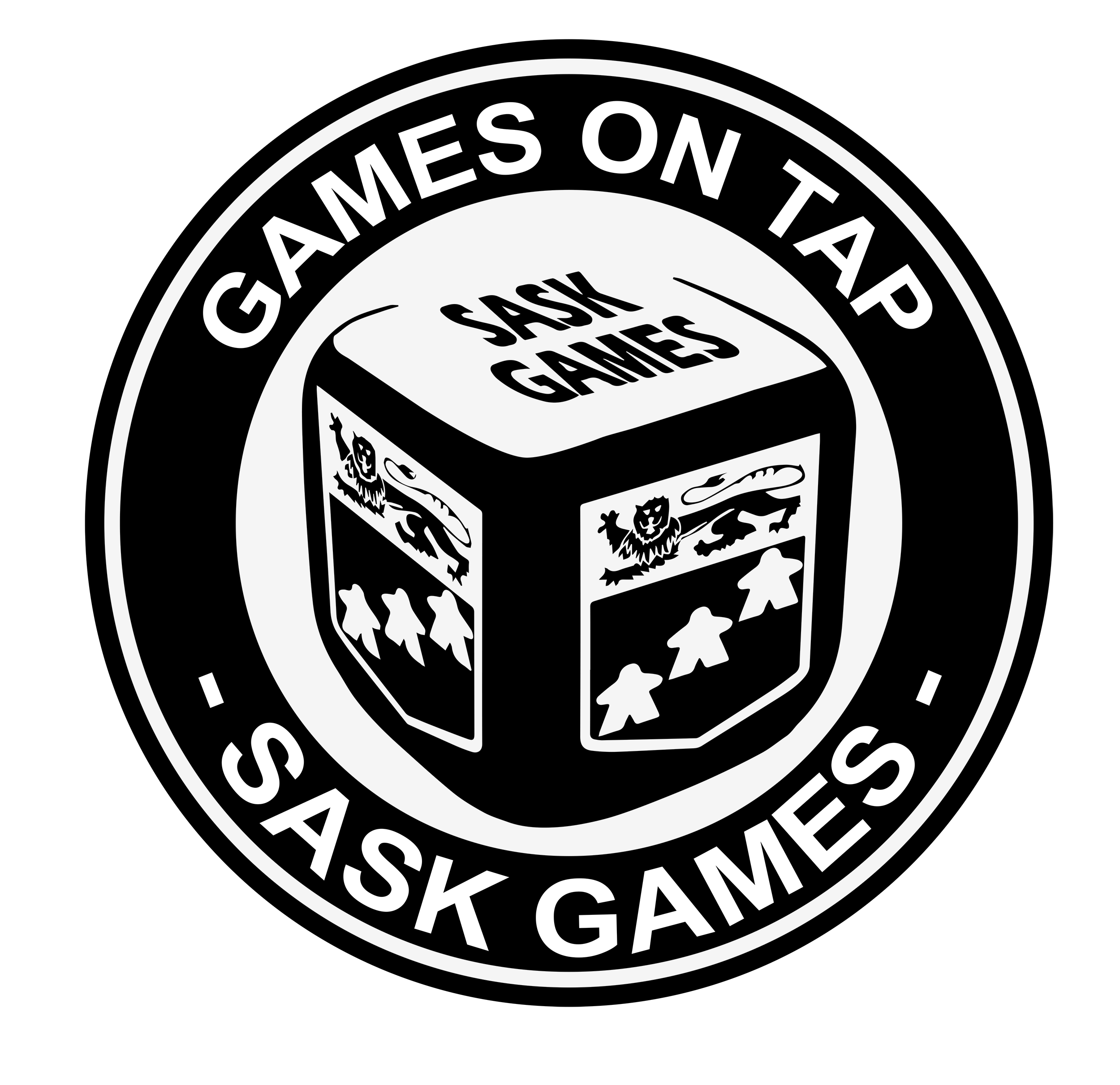 SaskGames Logos - Games On Tap